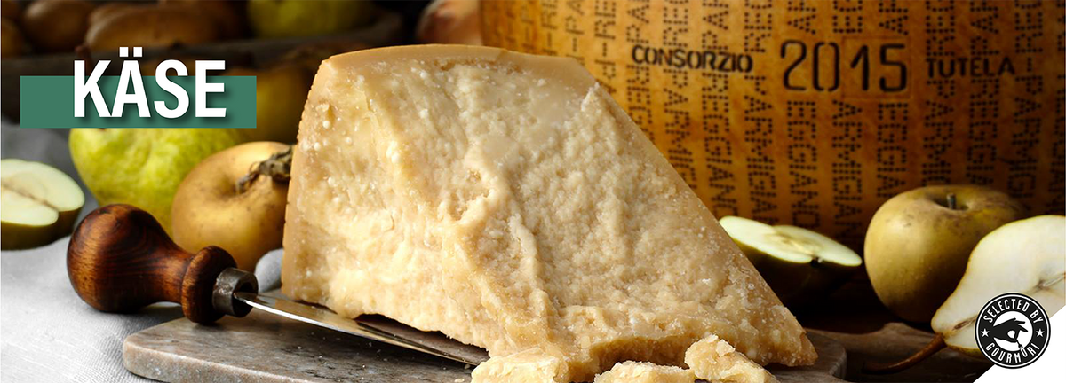 Käsespezialitäten und Milchprodukten von Parmigiano Reggiano
