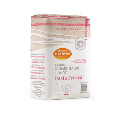 Italica Weizenmehl Typ '00' Ideal für frische Pasta 1 kg Molino Naldoni