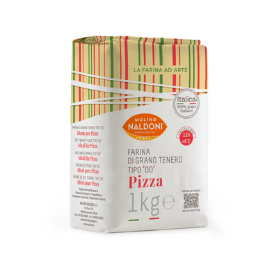 Italica Weizenmehl Typ '00' Ideal für Pizza 1 kg Molino Naldoni