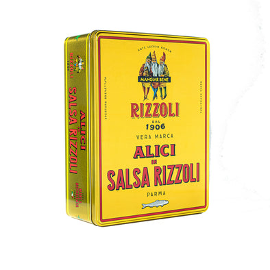 Rizzoli-Verpackung in Gold Dose