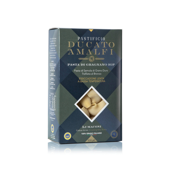 Pasta di Gragnano IGP Lumaconi 500gr Pastificio Ducato D'Amalfi