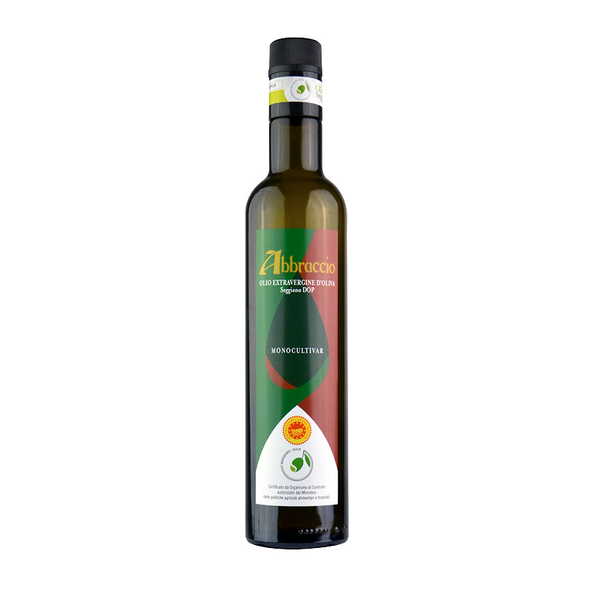 Huile d'olive extra vierge Seggiano DOP Abbraccio - Paquet de 2 bouteilles de 500ml