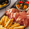 Apéro mit Rohschinken, Käse, Grissini und Gemüse 150gr Terre Ducali - GOURMORI                             