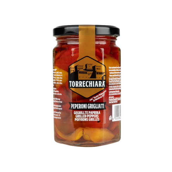 Bruschetta aux poivrons 280g Torrechiara Agricor