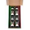 Natives Olivenöl EVO Extra DOP Seggiano Abbraccio - 4 Flaschen 100ml Verpackung - GOURMORI                             
