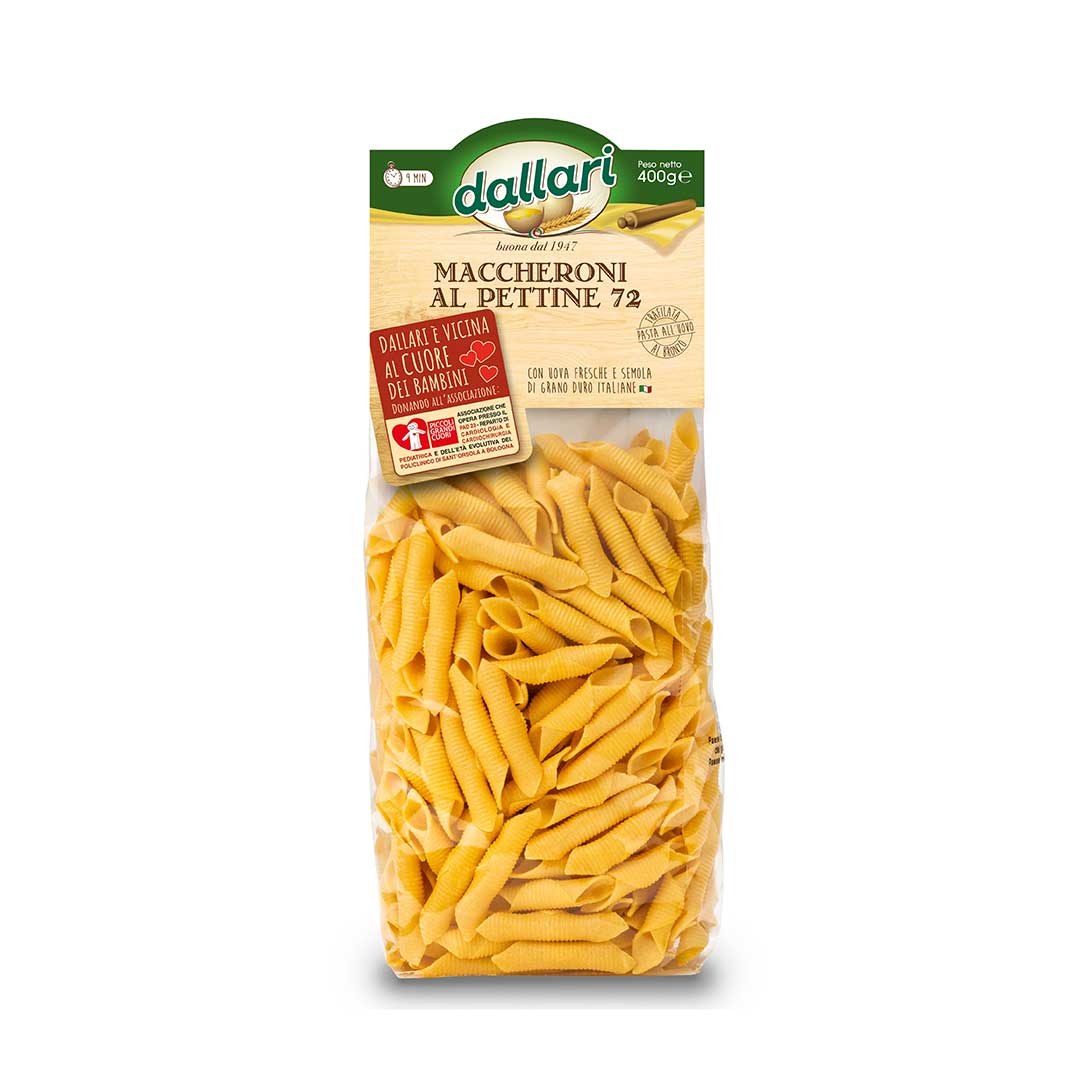 Pasta Maccheroni al Pettine 72 Dallari 400 gr